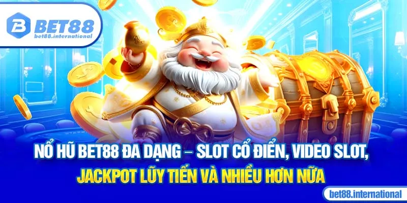 Các loại hình game Nổ Hũ BET88 đa dạng