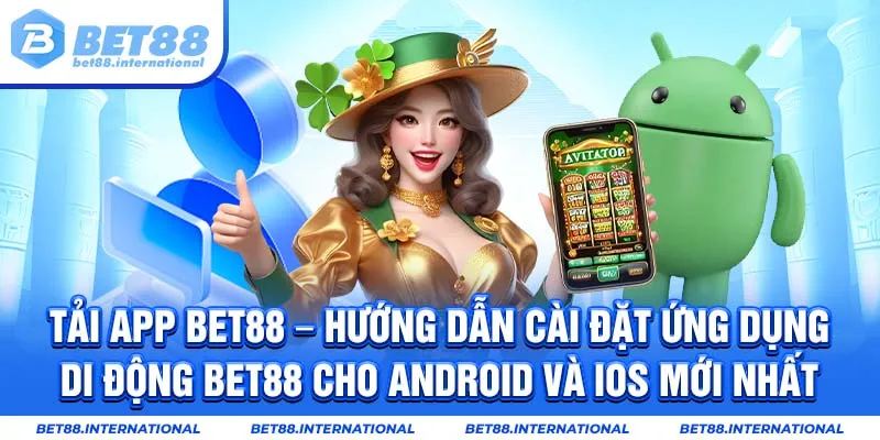Tải app BET88 - Hướng dẫn cài đặt ứng dụng di động BET88 cho Android và iOS mới nhất